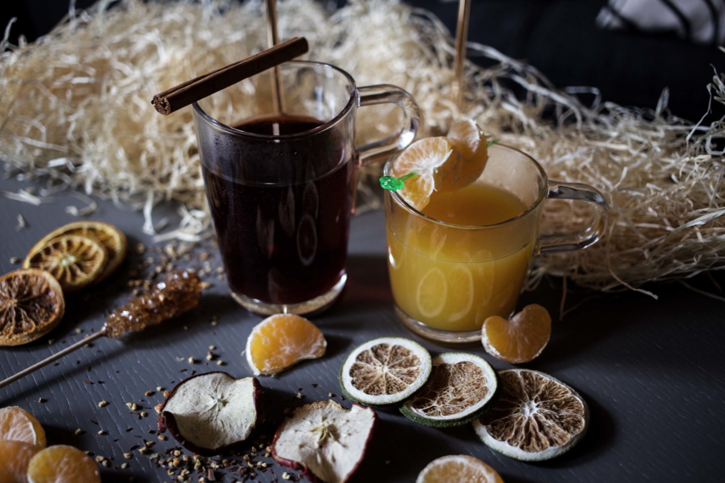Mandarinen Punsch und Granatapfel Punsch Rezept | Food &amp; Drinks