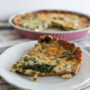 feta spinat quiche