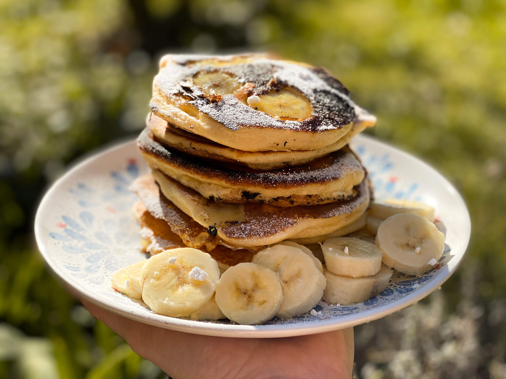 Bananen Pancakes Rezept - einfach, schnell und lecker