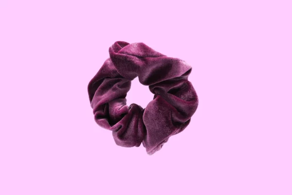 Samt-Scrunchie-Berrylicious-Pink-Haagummi