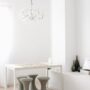 interior of stylish room in creative minimal modern design