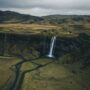 bird s eye photography of waterfalls